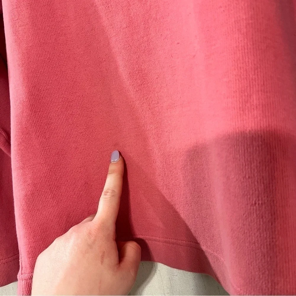 TOMMY Bahama Quarter Zip Pullover in Pink, Size Small - Picture 9 of 9